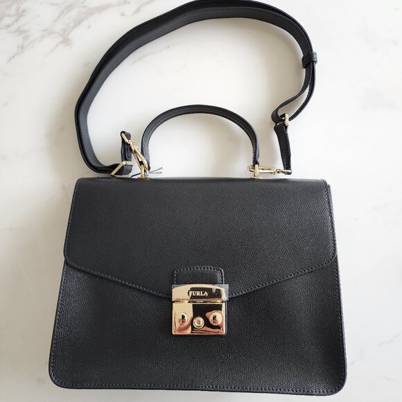 NWT Furla Metropolis Top Handle Bag (#14)🖤 - Picture 6 of 13